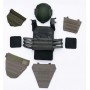 Tấm/tấm cân bằng nhẹ BulletProof PPE Loại IV