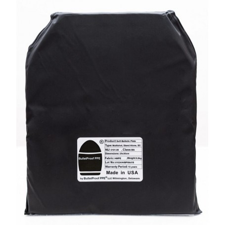 BulletProof PPE Klasse IIIA myk balistisk plate/innsats
