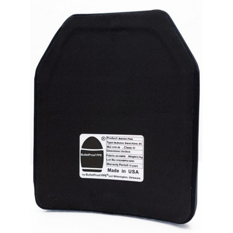 لوح/إدخال باليستي من الفئة الرابعة مقاوم للرصاص للوقاية الشخصية (PPE)