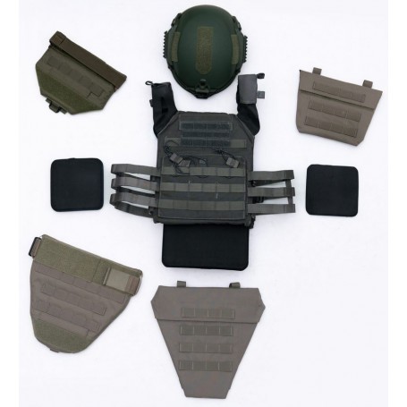 बुलेटप्रूफ पीपीई क्लास IV बैलिस्टिक प्लेट/इन्सर्ट