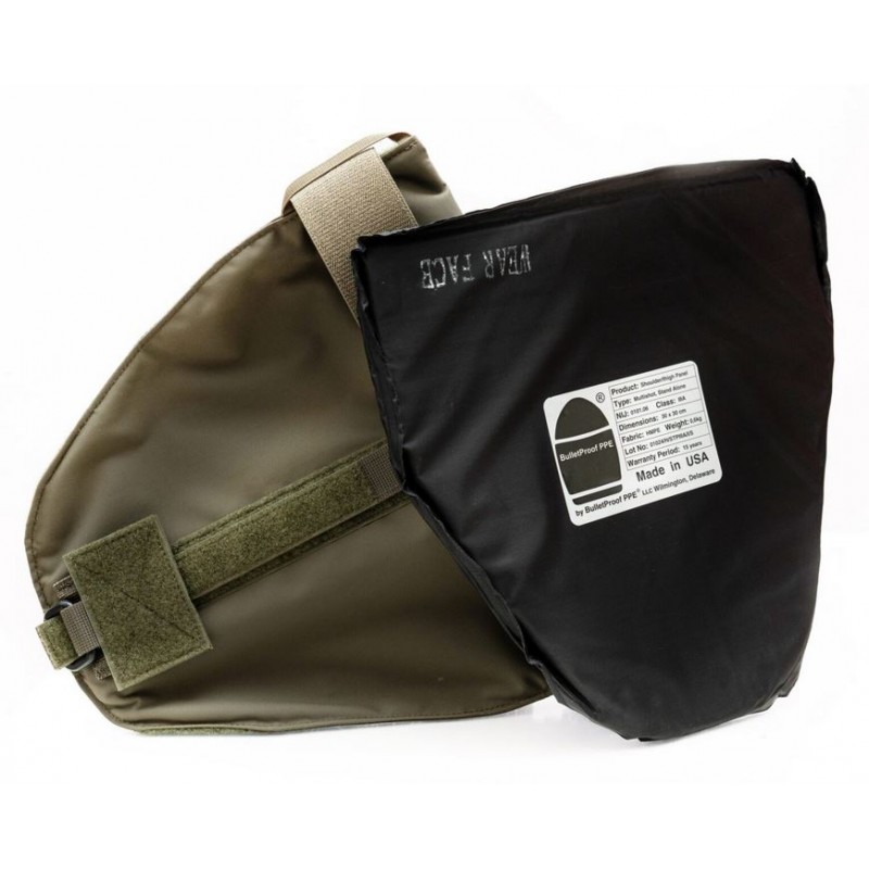 BulletProof PPE Tấm đeo vai lớn Loại IIIA / NIJ 0101.06