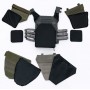 BulletProof PPE Stor axelpanel Klass IIIA / NIJ 0101.06