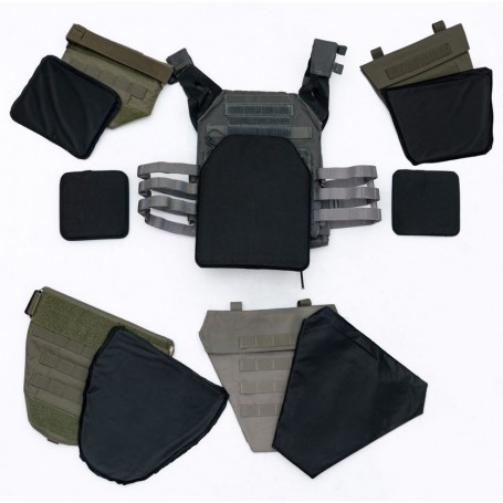 BulletProof PPE לוח כתף גדול Class IIIA / NIJ 0101.06