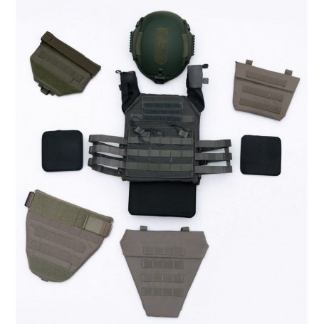 BulletProof PPE לוח כתף גדול Class IIIA / NIJ 0101.06