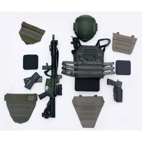 BulletProof PPE לוח כתף גדול Class IIIA / NIJ 0101.06