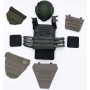 BulletProof PPE Nedre magepanel Klasse IIIA / NIJ 0101.06