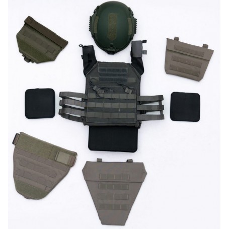 BulletProof PPE Nedre mavepanel Klasse IIIA / NIJ 0101.06