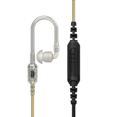 PMLN8082A Motorola 1-Wire Surveillance Kit dengan Audio Keras