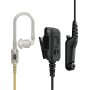 PMLN8083A طقم مراقبة موتورولا IMPRES بسلكين مع صوت عالٍ وأنبوب شفاف
