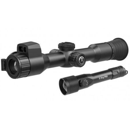 Hikvision Hikmicro Alpex 4K Lite LRF ナイトビジョンサイト + X-hog Pro 850/940 nm レーザーイルミネーター