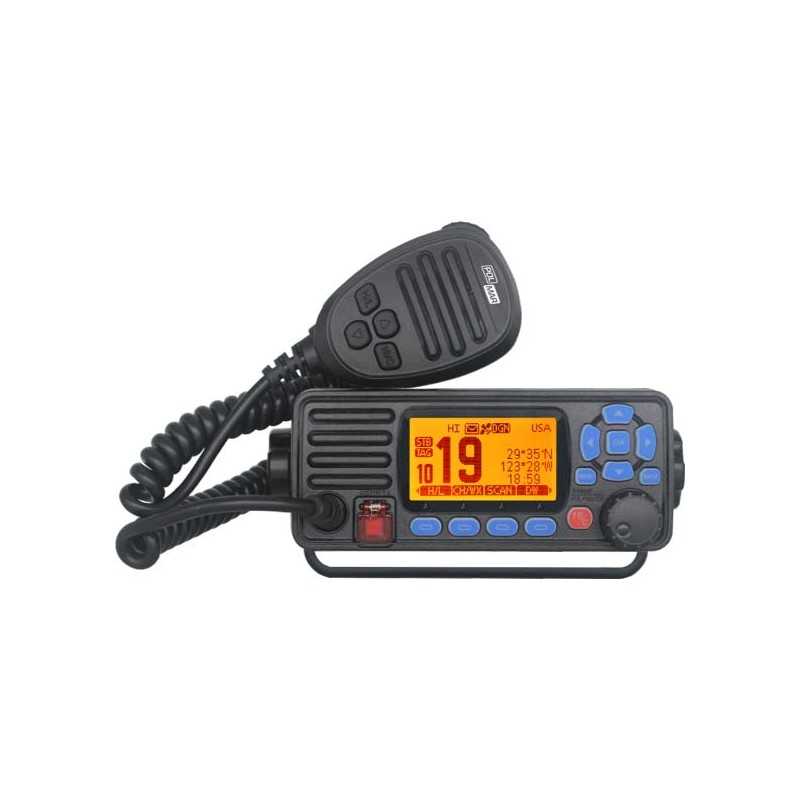 폴마 샤크 3GE VHF 해양 모바일 트랜시버(GPS 및 DSC 포함)