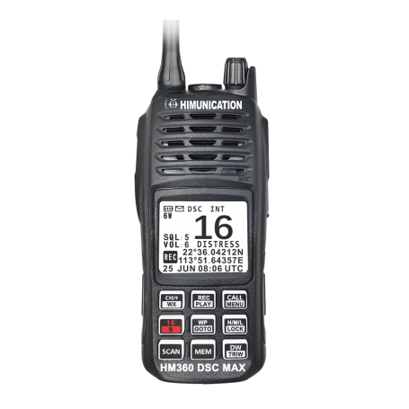 הימוניקיישן HM360 מקס VHF רדיו ימי