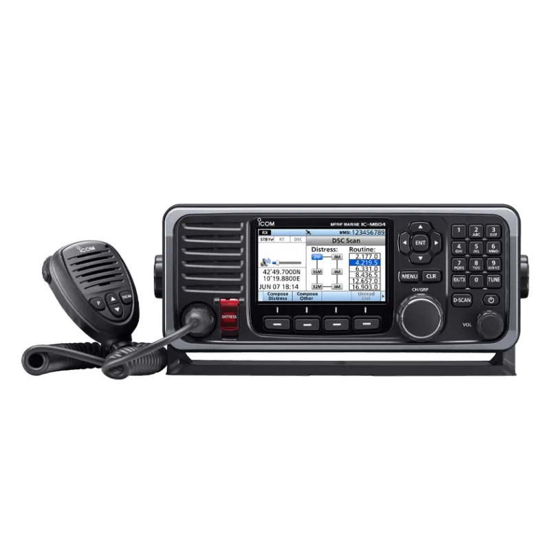 Icom M804E 24V MF/HF SSB jūrinis siųstuvas-imtuvas