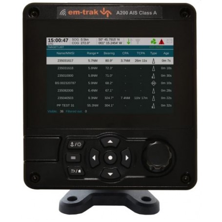 em-trak A200 A 类 AIS 收发器