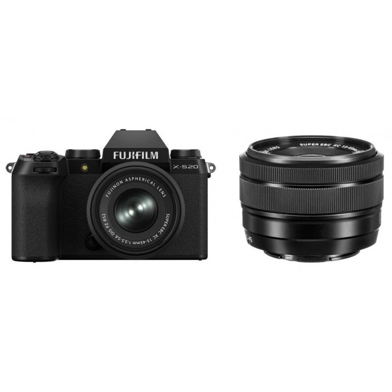 Fujifilm X-S20 s XC15-45mmF3.5-5.6 OIS PZ (SKU FU-XS201545)