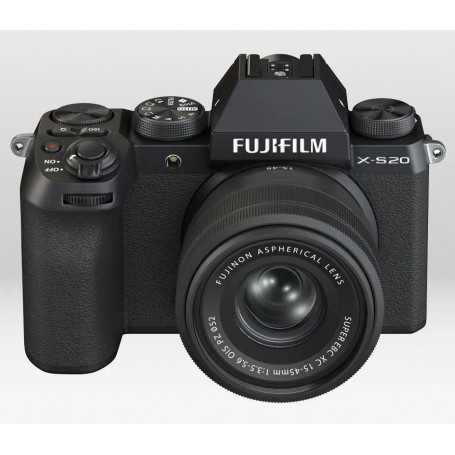 Fujifilm X-S20 xc15-45 vlogger -paketti (TUOTEKOODI FU-X-S20VK)