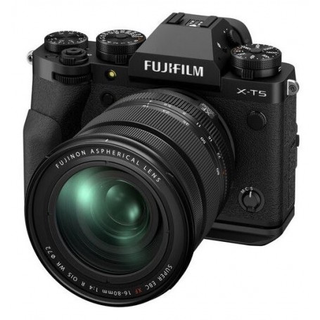 Bộ Fujifilm X-T5 / Ống kính XF16-80mm màu đen