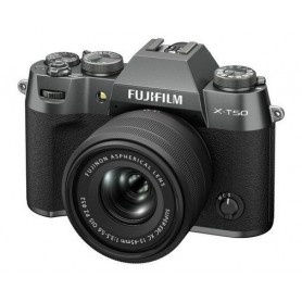 Fujifilm X-T50 XC15-45 F3.5-5.6 OIS PZ Argintiu Char. (SKU FU-XT50-1545CS)