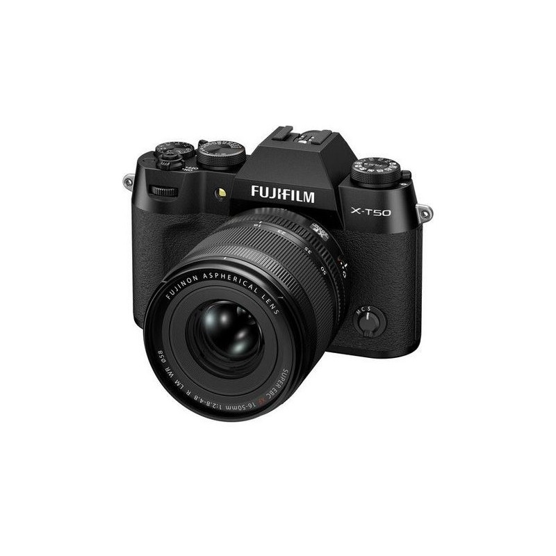 Fujifilm X-T50 XF16-50 F2.8-4.8 R LM WR Černý (SKU FU-XT50-1650B)