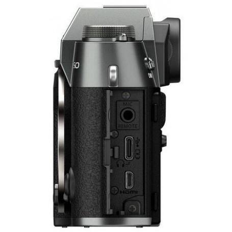 فوجي فيلم X-T50 XF16-50 F2.8-4.8 R LM WR فضي Char. (رمز المنتج FU-XT50-1650CS)