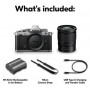 Nikon Z f + 24-70 f/4 Kit Stříbrný (SKU N-VOA123K002)