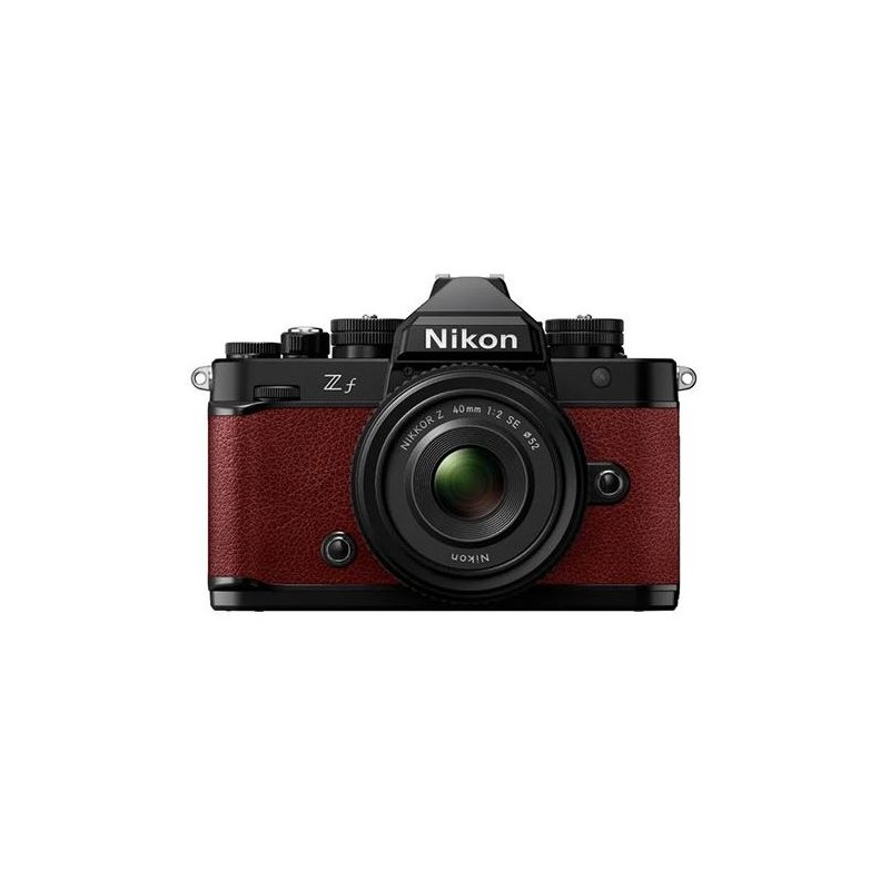 Nikon Z f + 40mm SE Bordeaux Red (SKU N-VOA120K001RD)

(Note: Product names, model numbers, and color names are typically not tr