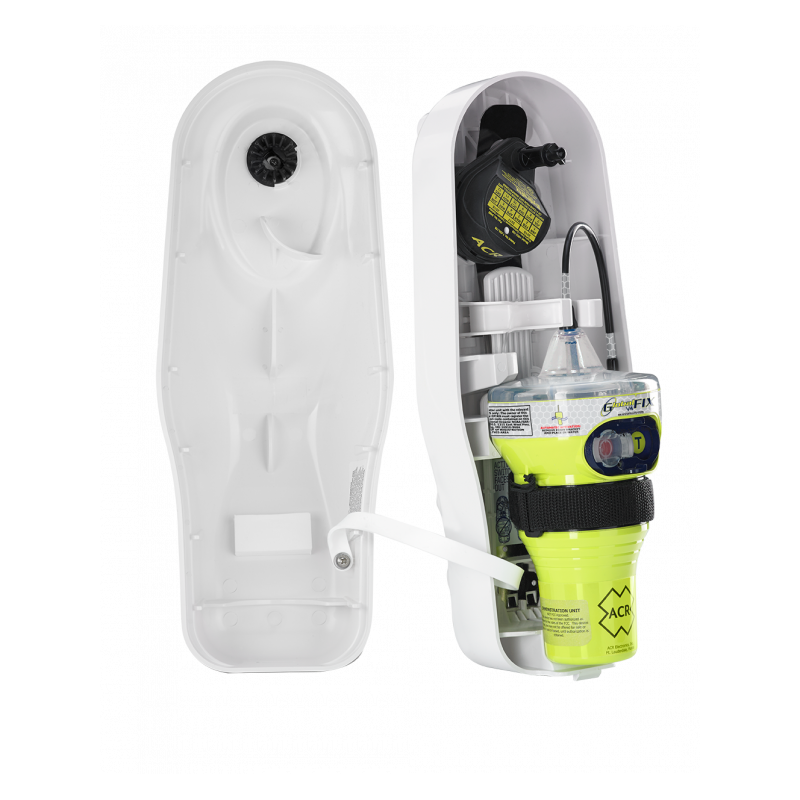 אקר גלובלפיקס V4 EPIRB CAT I עם תושבת שחרור אוטומטית