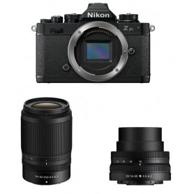 نيكون Z fc + عدسة 16-50VR + عدسة 50-250 VR أسود (رمز المنتج N-VOA090KB03)