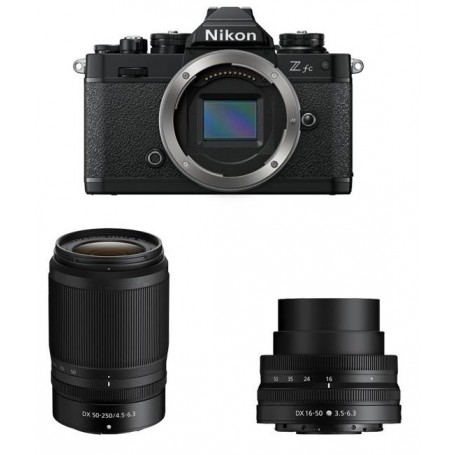 Nikon Z fc + 16-50VR + 50-250 VR черный (артикул N-VOA090KB03)