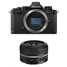 निकॉन Z fc + 28mm f/2.8 SE ब्लैक (SKU N-VOA090KB01)