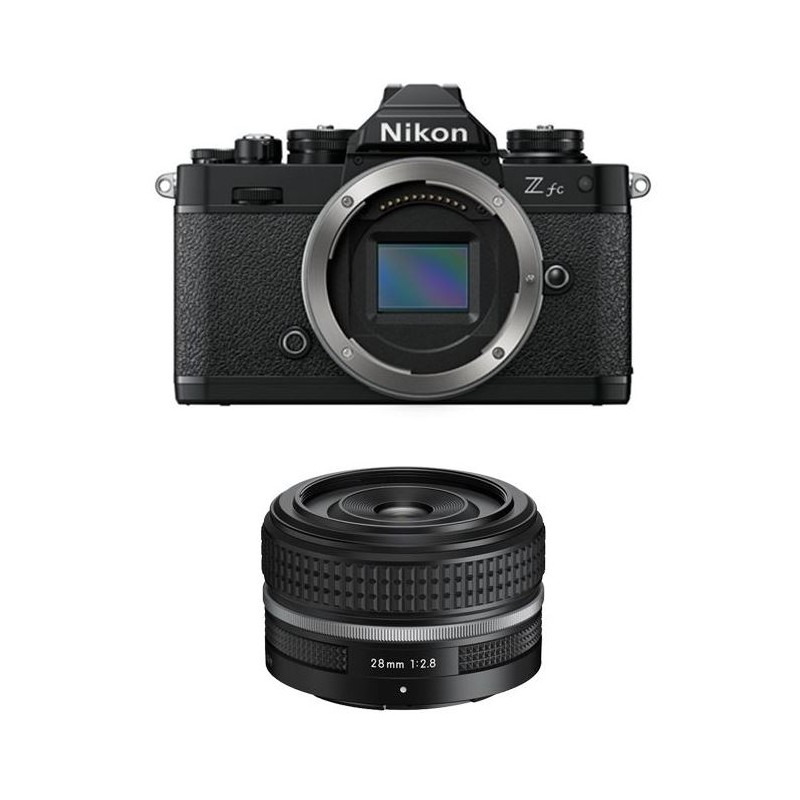 Nikon Z fc + 28mm f/2.8 SE Czarny (SKU N-VOA090KB01)