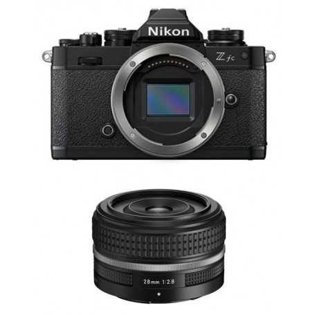 Nikon Z fc + 28mm f/2.8 SE Black (SKU N-VOA090KB01)