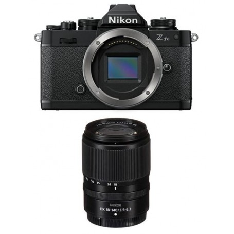 Nikon Z fc + Z DX 18-140mm f/3.5-6.3 VR Black (SKU N-VOA090KB04)