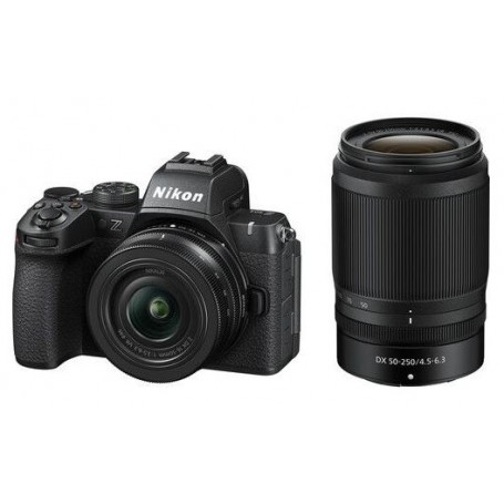 نیکون Z50II به همراه لنز ۱۶-۵۰ DX و لنز ۵۰-۲۵۰ DX (کد کالا N-VOA150K002)
