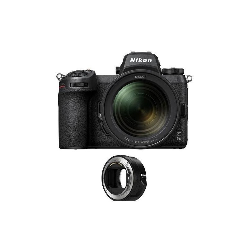 Nikon Z6II + 24-70 f4 + FTZ II Adapter Kit (SKU N-VOA060K003)