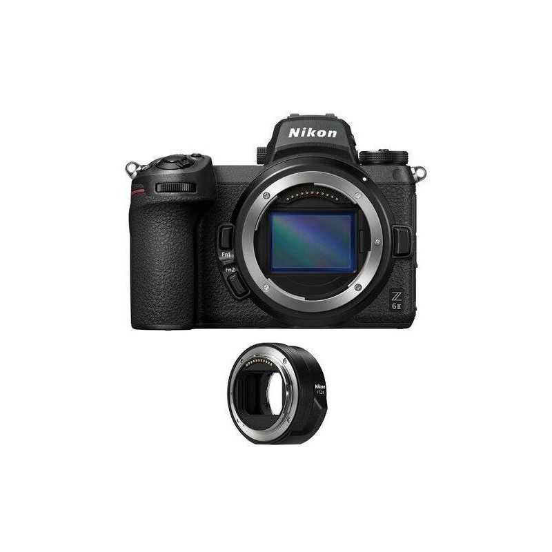 Nikon Z6II + adapter FTZ II (SKU N-VOA060K002)