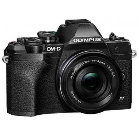 Olympus Om System E-M10 IV + 14-42 mm Sort (SKU V207132BE000)