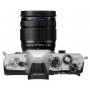 بدنه دوربین Olympus Om System OM-3 نقره‌ای به همراه لنز ۱۲-۴۵ میلی‌متر F4.0 PRO (کد کالا V210051SW000)