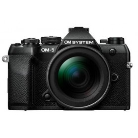 دوربین Olympus Om System OM-5 II به همراه لنز ۱۲-۴۵ میلی‌متری مشکی (کد کالا V210071BW000)