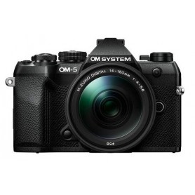 المپوس OM سیستم OM-5 II به همراه لنز ۱۴-۱۵۰ میلی‌متر مشکی (کد کالا V210072BW000)