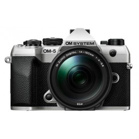 دوربین Olympus Om System OM-5 II به همراه لنز ۱۴-۱۵۰ میلی‌متر نقره‌ای (کد کالا V210072SW000)