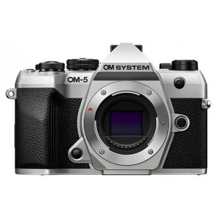 بدنه دوربین Olympus Om System OM-5 II نقره‌ای (کد کالا V210070SW000)