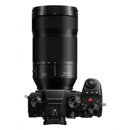 باناسونيك S5 II + لومكس S 70-300 مم f4.5-5.6 ماكرو OIS (رمز المنتج BUN2-DC-S5M2E)