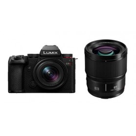 প্যানাসনিক S5 II ১৮-৪০মিমি + S ৮৫মিমি f1.8 (SKU BUN1-DC-S5M2NE-S85ME)