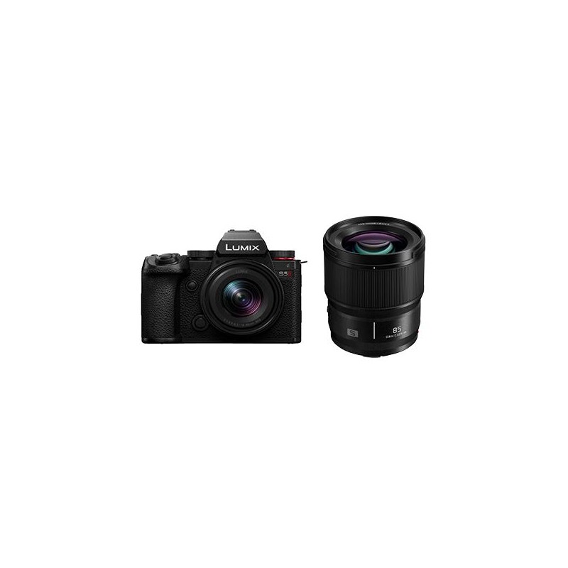 Panasonic S5 II z obiektywem 18-40mm + S 85mm f1.8 (SKU BUN1-DC-S5M2NE-S85ME)