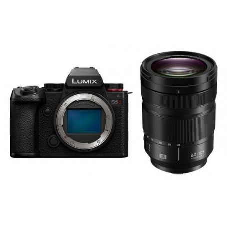 Panasonic S5 II su 24-105 F4 objektyvu (SKU DC-S5M2ME)