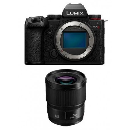 Panasonic S5 II mit Lumix S 50mm f/1.8 Objektiv (SKU DC-S5M2CE)
