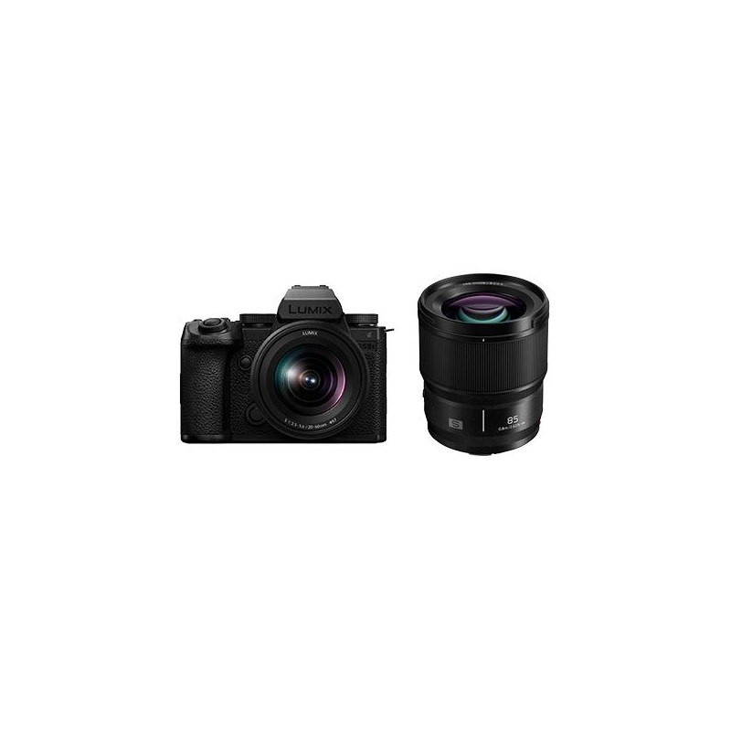 Panasonic S5 II X with 20-60mm + S 85mm f1.8 (SKU BUN1-DC-S5M2XKE-S85ME)