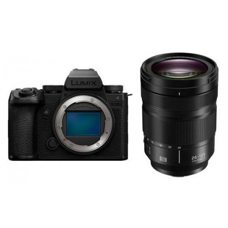 پاناسونیک S5 II X با لنز ۱۰۵-۲۴ اف ۴ (کد کالا DC-S5M2XME)