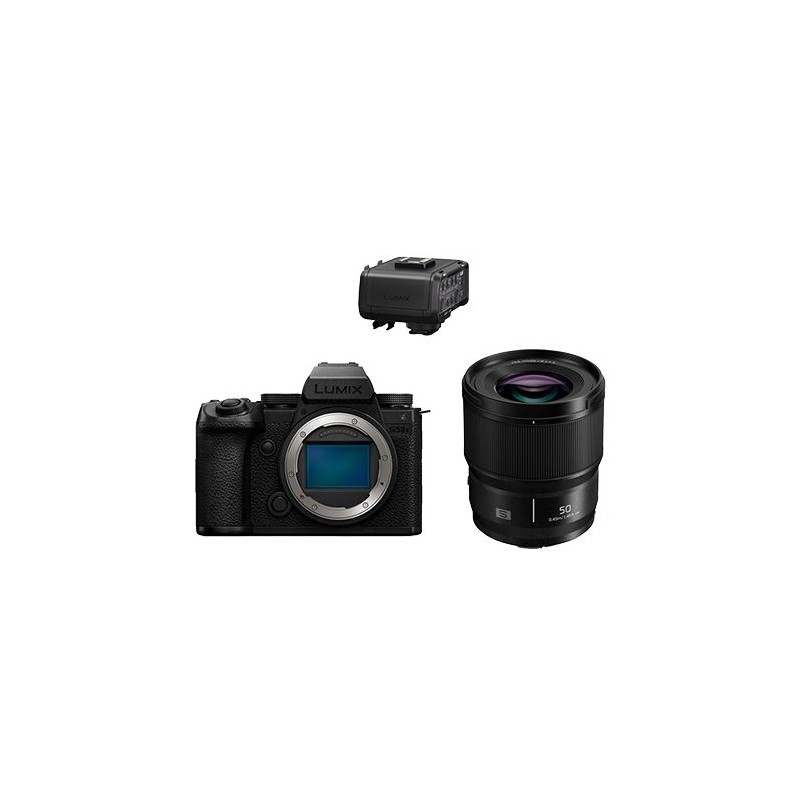 Panasonic S5 II X with 50mm Lens + DMW-XLR1 (SKU BUN1-DC-S5M2XCE-XLR1)